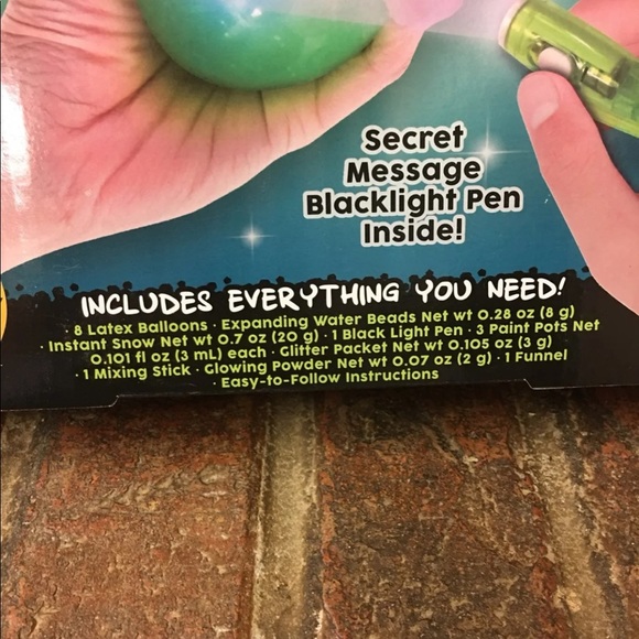 Set 2 Glowing Squoosh-os Stress Ball DIY Slime Kit - Picture 2 of 2